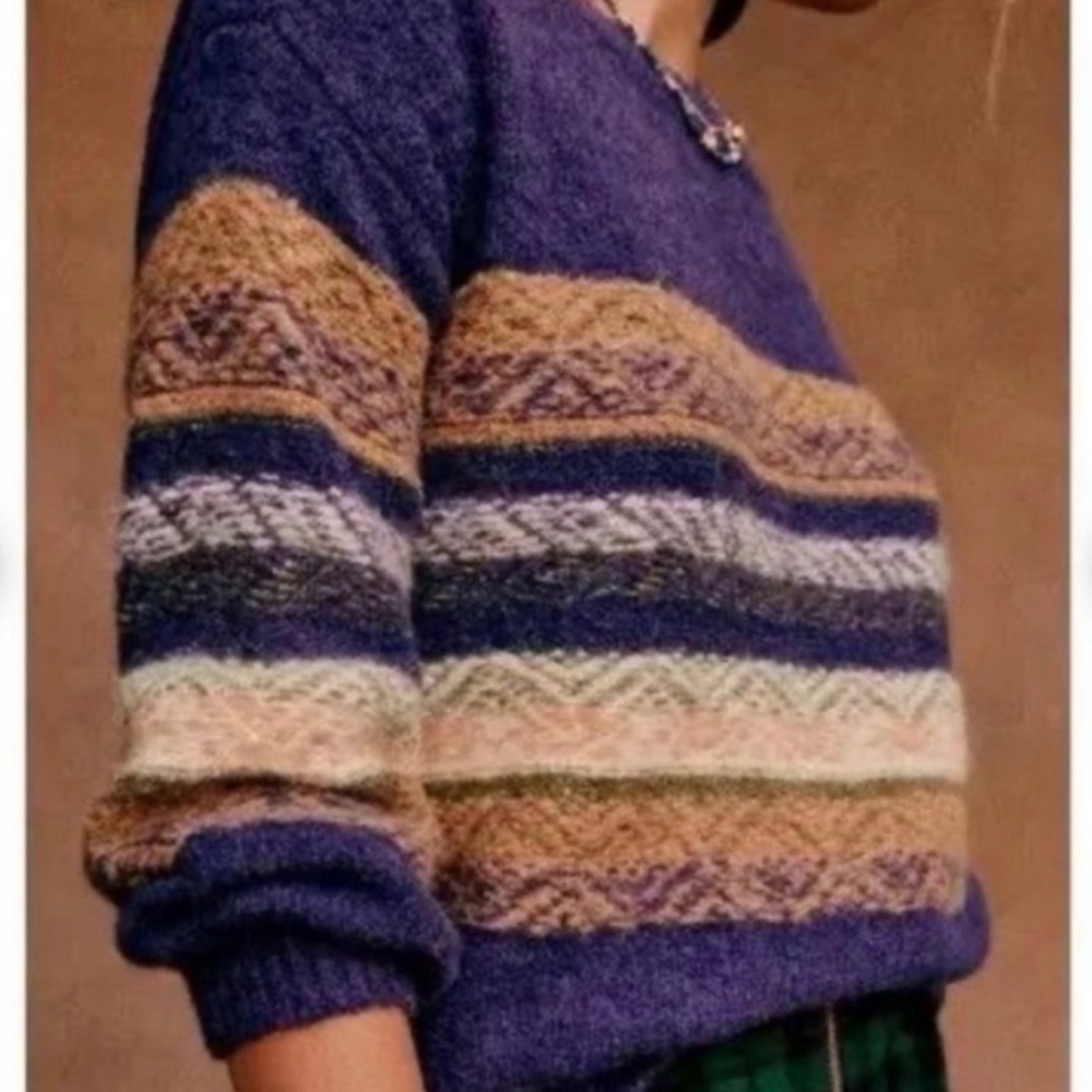 Sezane Olga Jumper Multico - Size XS